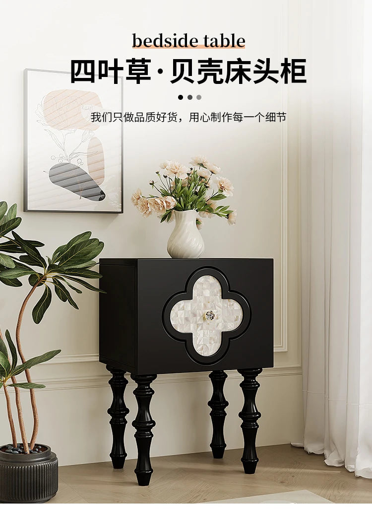 Premium Aesthetic Nightstand Modern Minimalist Classic Nordic Nightstand Drawer Trendy Mesa De Cabeceira Bedroom Furniture