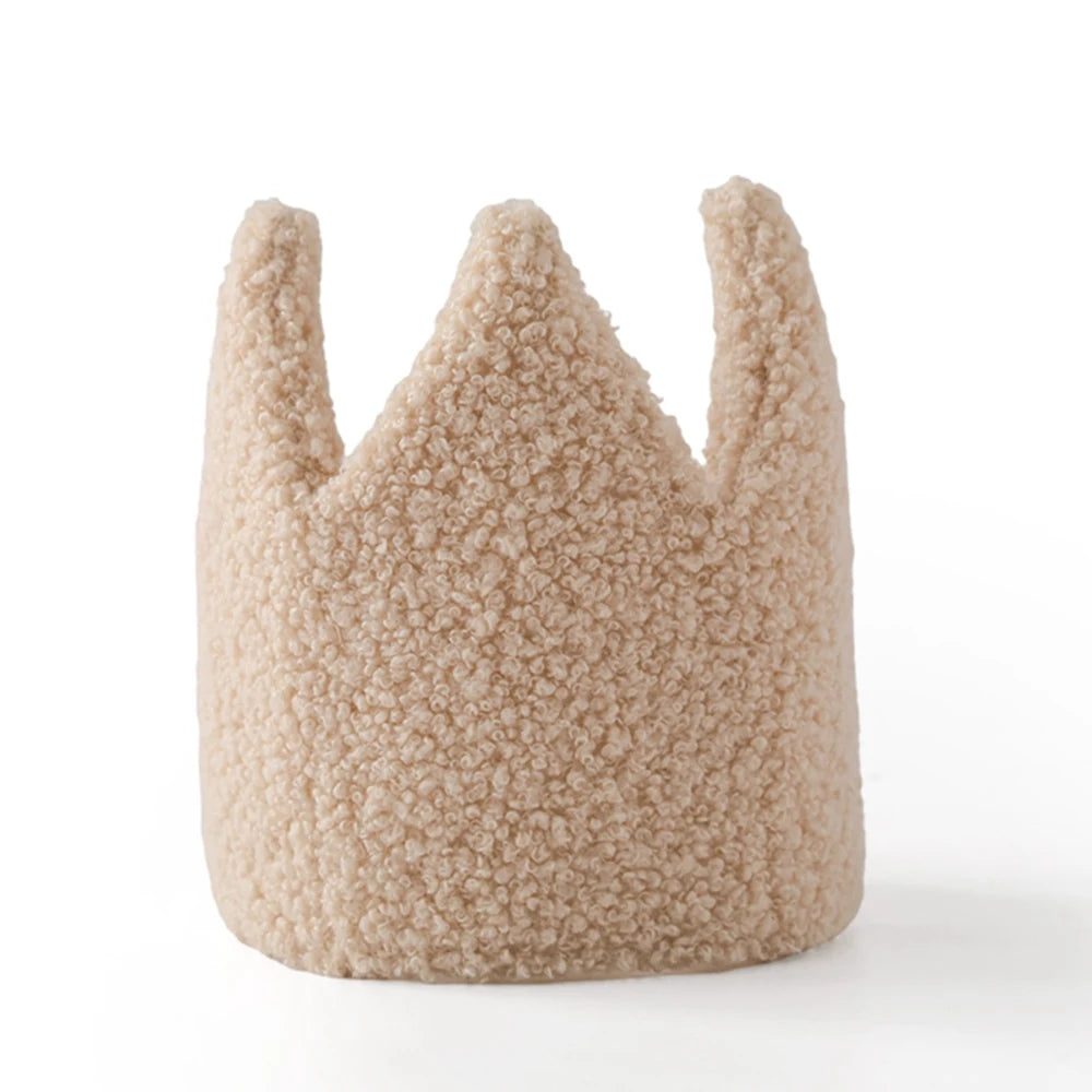 Baby Teddy Velvet Balloon Crown Hat Headwear Star Fairy Stick Happy Birthday Party Decoration Newborn Photography Accessories