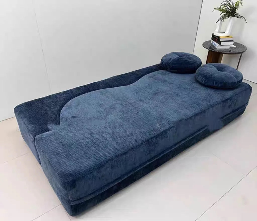 Teddy Sofa Multifunctional Transformable Vacuum Compression Sofa Bed Flip Foldable Washable Customizable Couch for Living Room