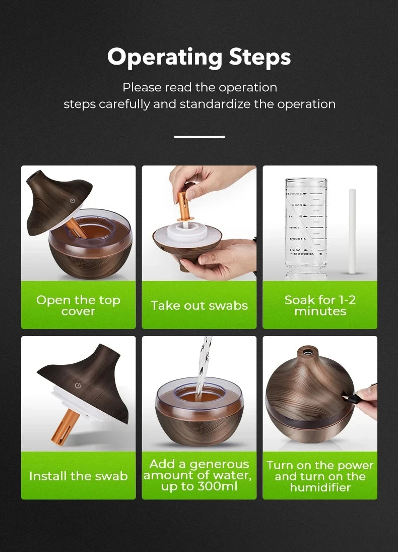 Mini Portable Air Humidifier Usb Desktop Home Silent Air Mist Humidifier Air Drying Humidifier Bedroom Room Office Humidifier