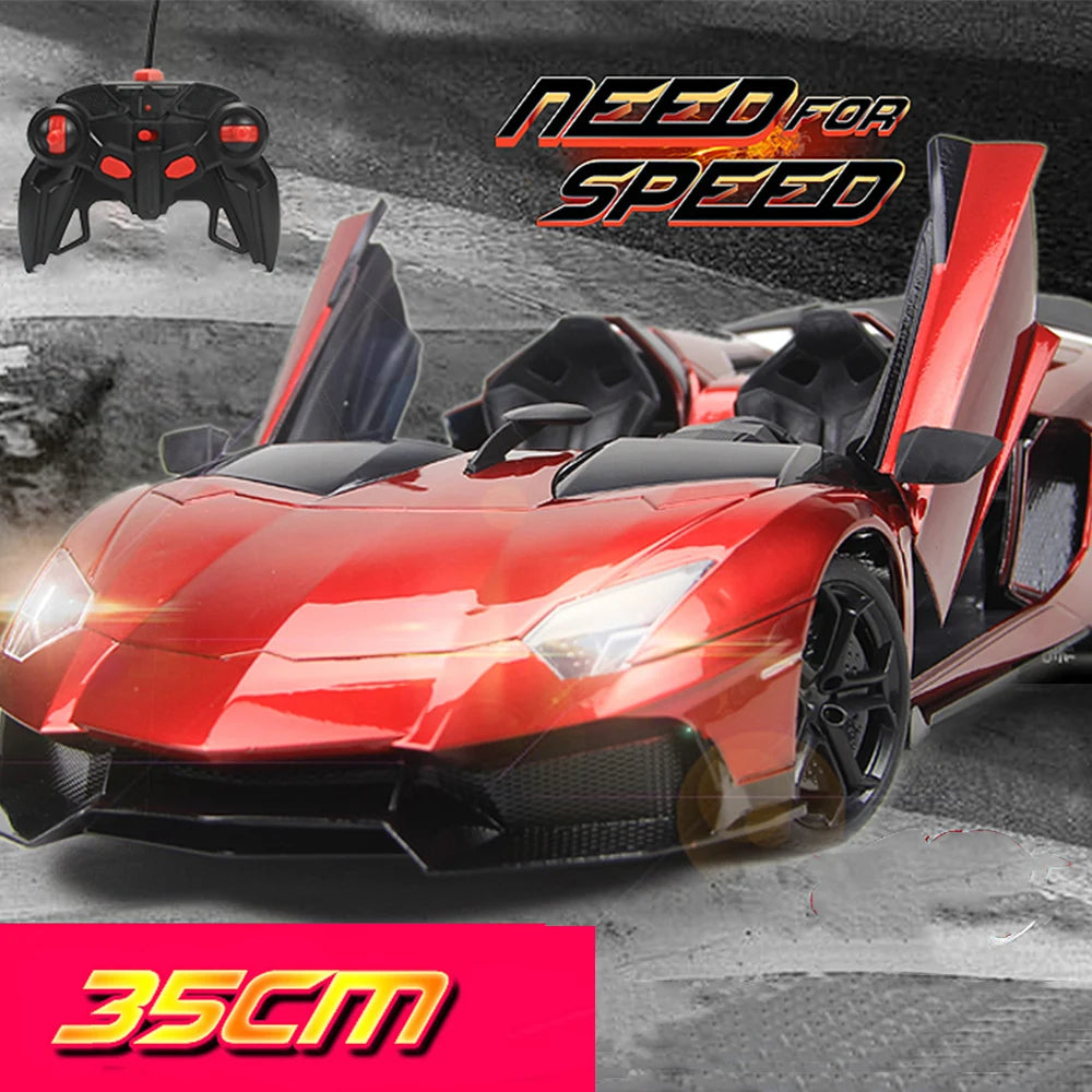 1:14 Scale Remote Control Car With Scissor Doors 4 channels RC Car Radio Controlled Auto Machine Toys Gift for Kids Boys Adults