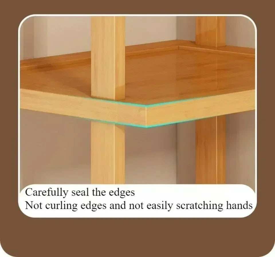 Bamboo Shoe Rack Detachable Shoe Rack for Easy Installation Storage Rack Entrance Storage Rack Multi-layer Simple Storage Rack