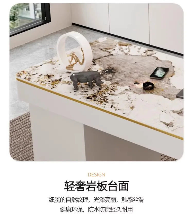 Modern Luxury Rock Slab Room Desks Gaming Desk Computer Desk Office Table Gaming Table Motion Study Computer Desks Furniture