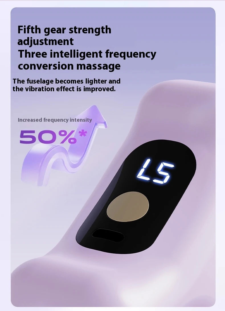 New Multi-Function Electric Fascia Ring Full-Body Vibration Massager Fitness Shaping Fat-Burning Equipment Deep Tissue Massage