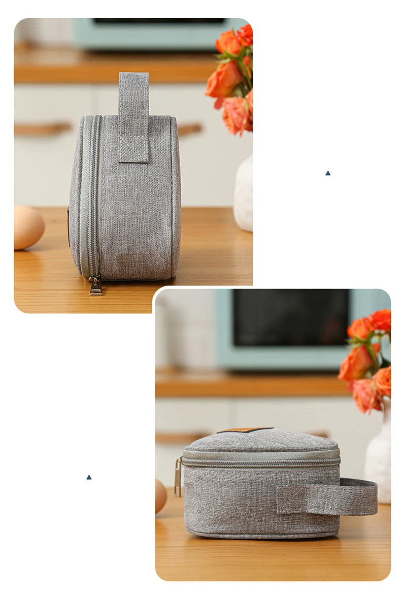 Mini Triangular Insulation Bag Aluminum Foil Thermal Cooler Lunch Tote Student Rice Ball Bag Lunch Box Bento Lunch Carry Bags