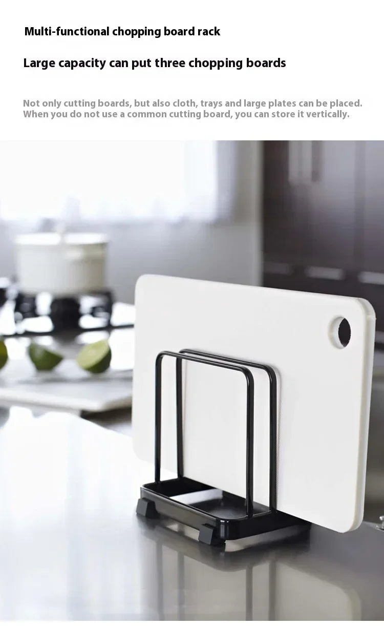 Home  Vertical Drawer Plate Clearance Rack Kitchen Storage Cabinets Organizer Furniture Cutting Board Stainless Steel Adjustable