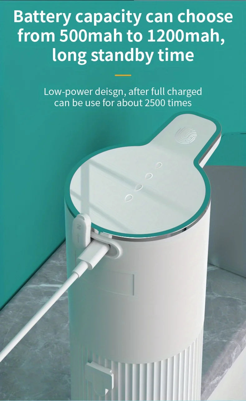 Hotel Waterproof Wall-mounted Touchless Automatic Foam Soap Dispenser Rechargeable Desktop Electric Soap Dispenser for Kids