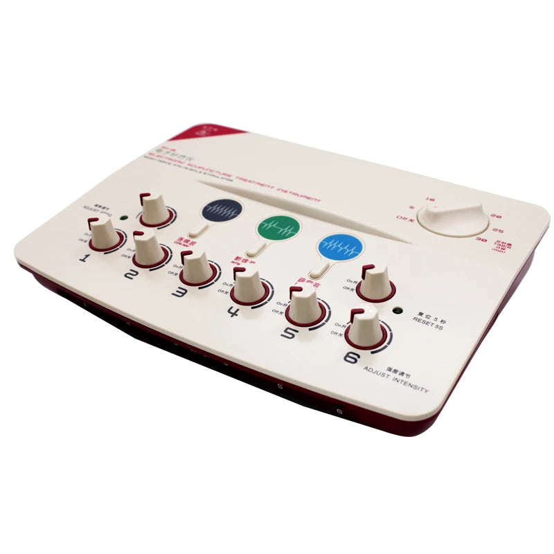 EMS Electroacupuncture Stimulation Massage Instrument 6 Waveform Output Low-Frequency Muscle Stimulation For Relaxation Therapy