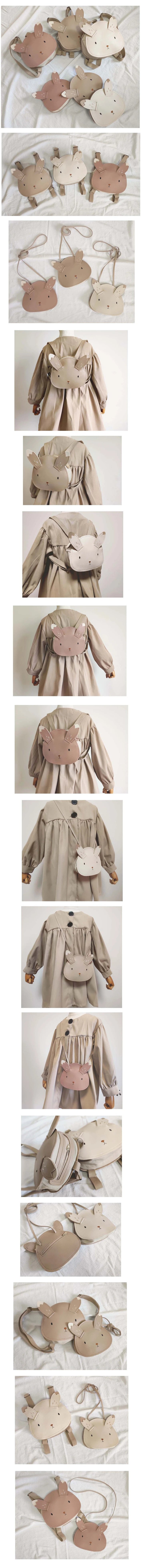 New Kids Backpack Baby Kindergarten School Book Bags Fashion Girls Cartoon Bunny PU Children Messenger Bag Princess Accessories