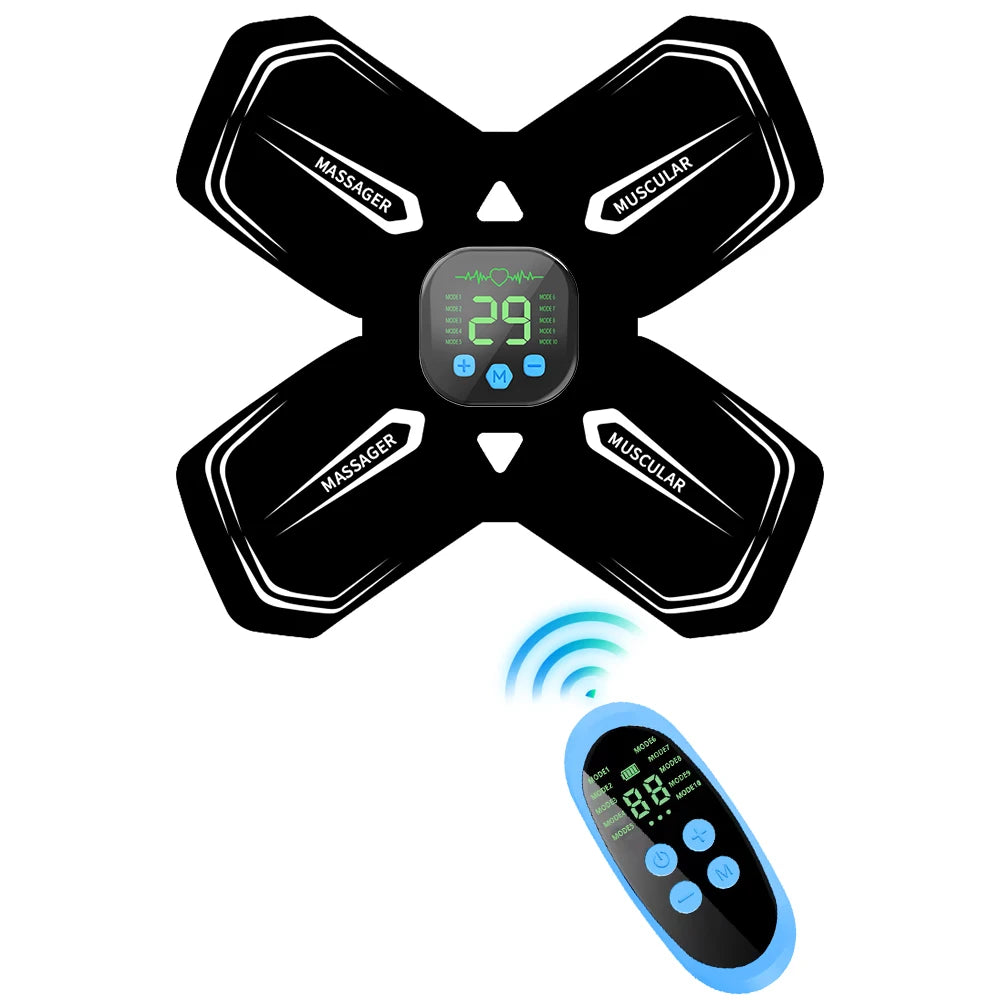 Neck Massager Body Massage EMS Electric Cervical Massage Patch Low Frequency Pulse Muscle Stimulator Pads Pain Relief Relaxation