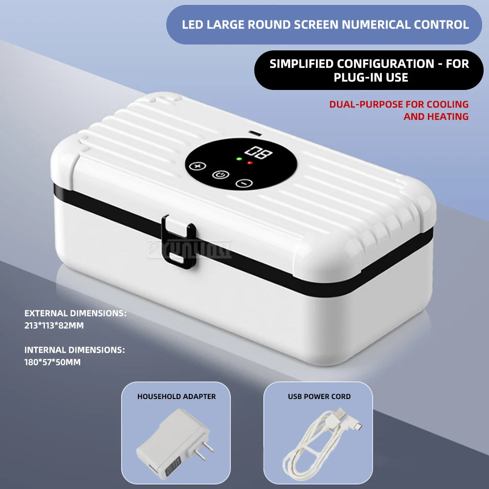 Household Mini Refrigerator Portable Constant Temperature Box Cold and Hot Dual-use Refrigeration Box