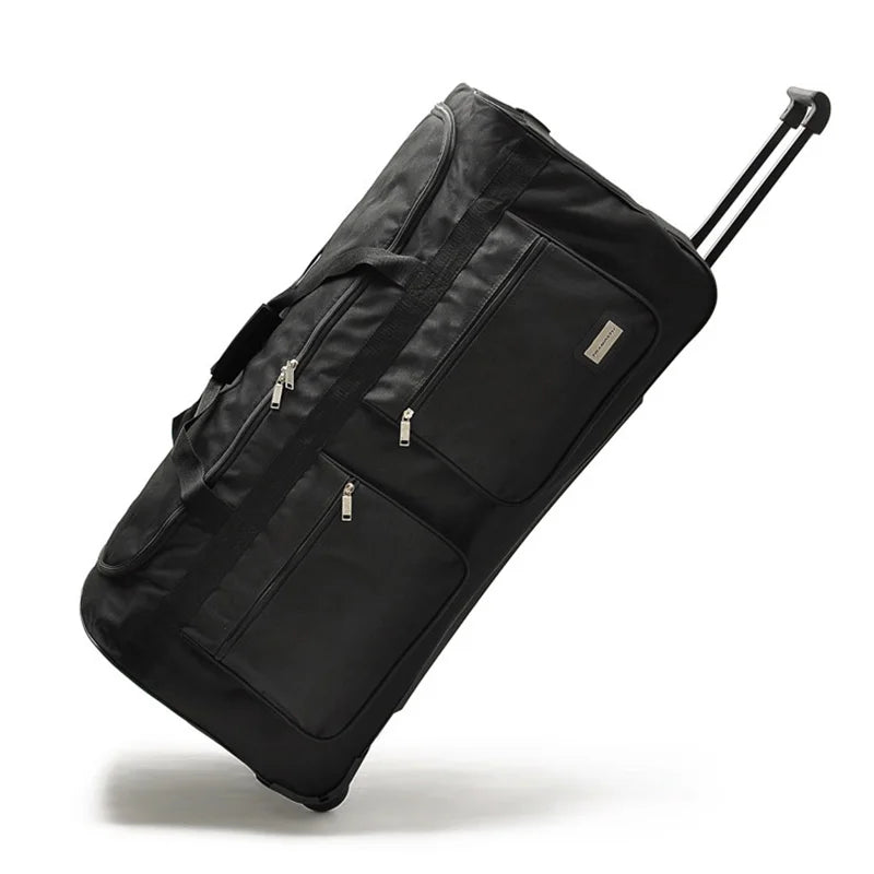 32"40" inch Large Capacity Trolley luggage Rolling Luggage Waterproof Oxford Duffel Bag Trolley bag With wheels Travel Suitcase