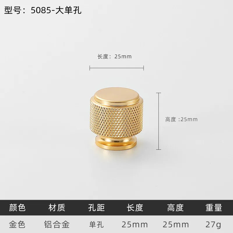 Black Gold Knurled Kitchen Cupboard Cabinet Storage Handles Closet T Bar Wardrobe Door Pulls Door Knobs Home Furniture Handles