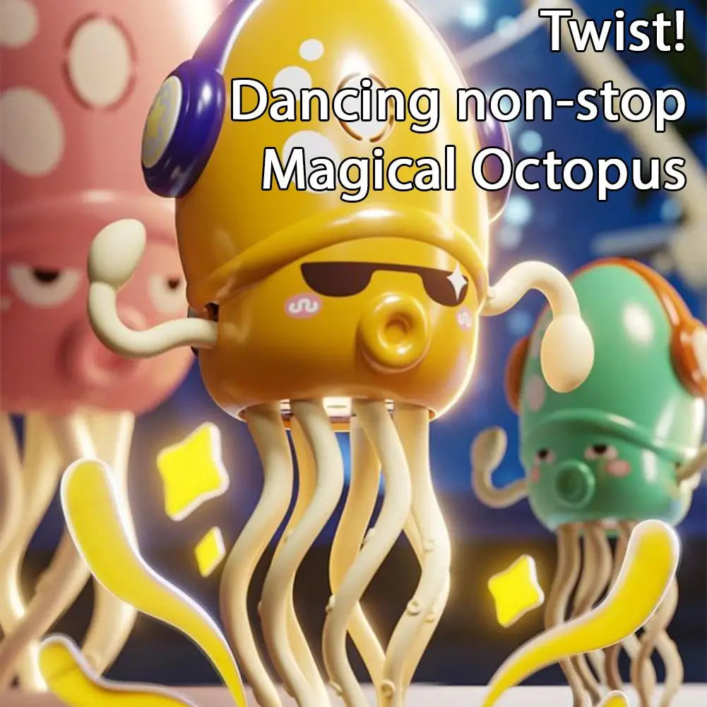 New Dancing Octopus Kid Electronic Pet Toys Cartoon Interactive Development Moving Education Toddler Toy Gift