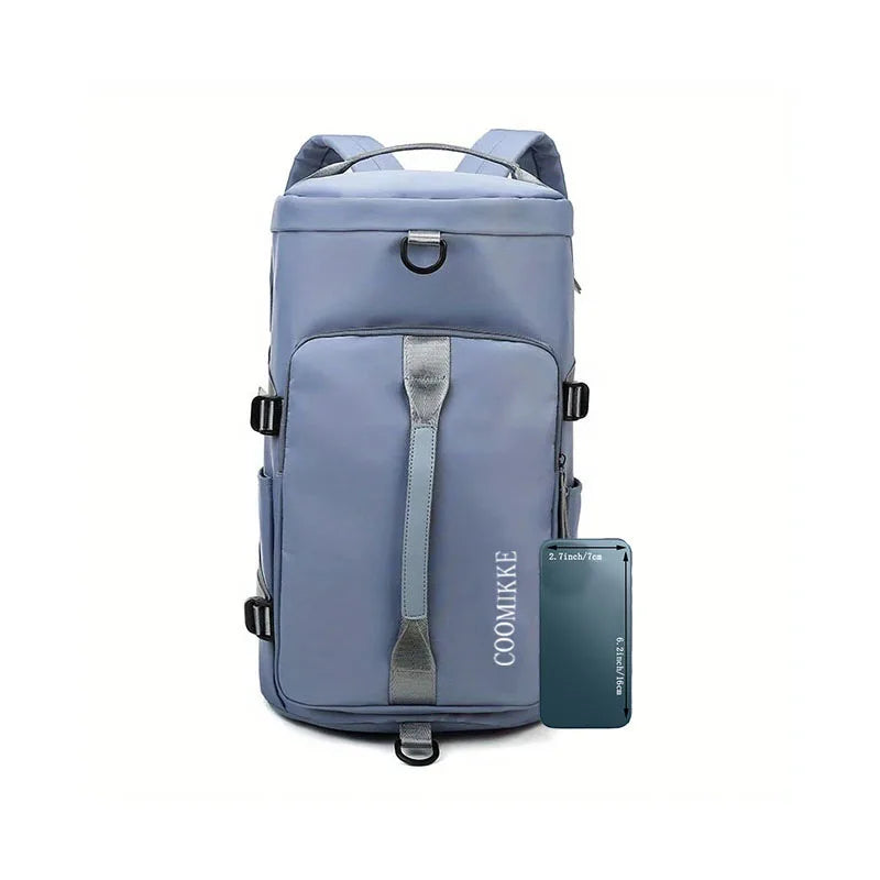 Neutral Style Backpack for Men and Women, Suitable for Travel and Tourism Made of Nylon Material, It Is a Hiking Backpack.