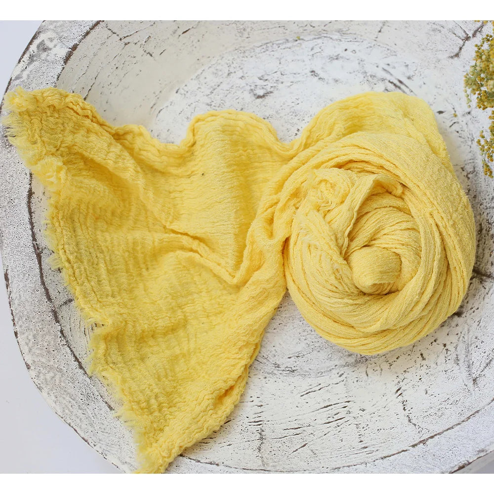 Professional Stretchable Wrapping Newborn Photography Props Soft Cotton Gauze Wraps Blanket Studio Baby Styling Props Accessory