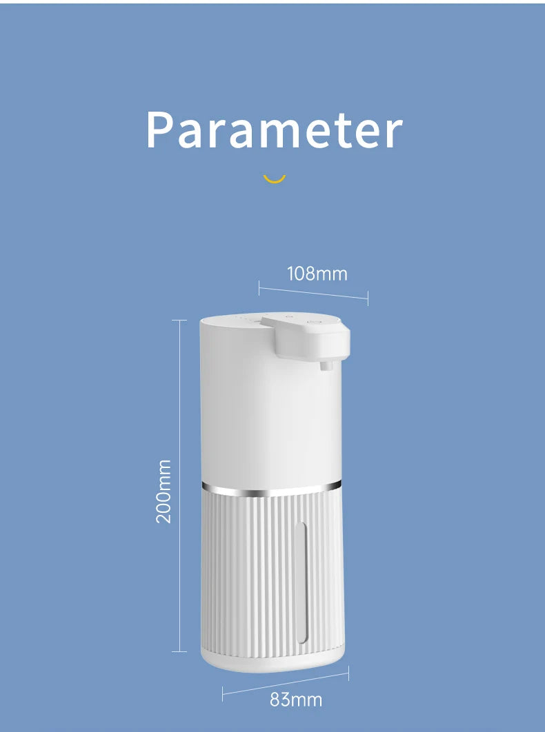 Automatic Soap Dispenser Touchless Foaming Soap Dispenser 380ml USB Rechargeable Electric Foam Soap Dispenser Drip/Foam Optional