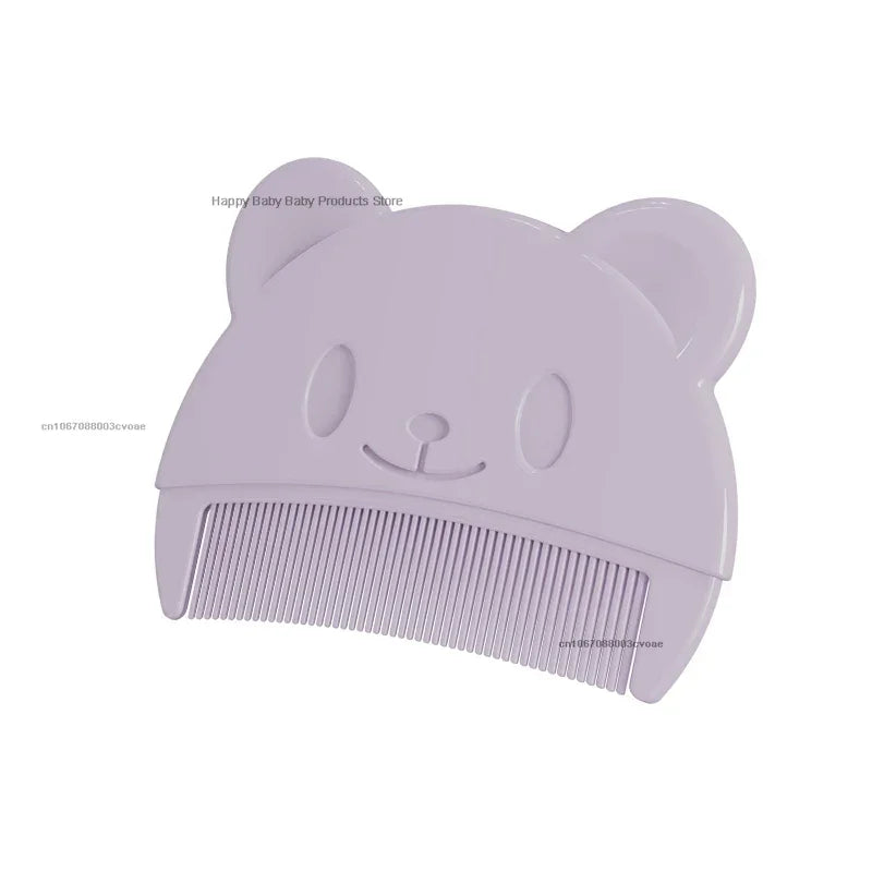 New Baby Care Accessories Fetal Head Fat Comb Infant Bathing Soft Comb Newborn Hair Cleaning Supplies Infant Comb Head Massager