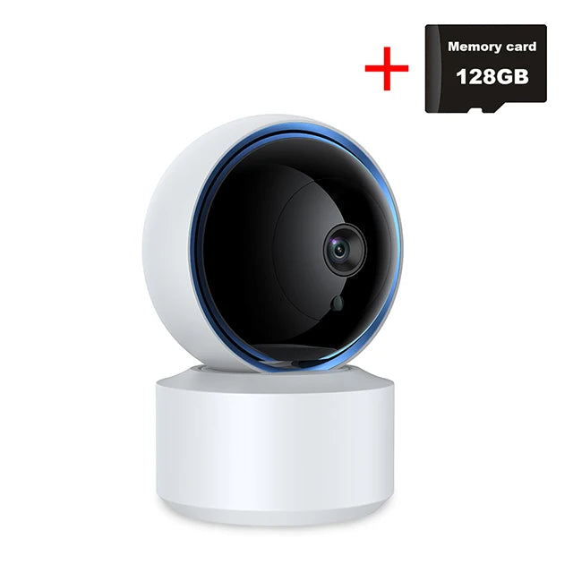 Tuya Smart 360° PTZ Security Camera with AI Motion Tracking- Baby/Pet/House Monitor,2-Way Talk,Ultra - Clear IR Night Vision