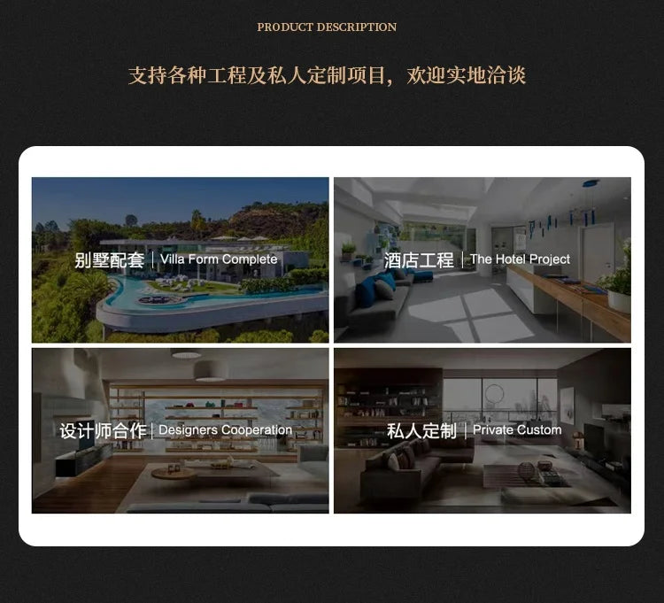 mid-century Marble office desk high-end luxury fashion design Computer desk Elegant comfortable mesa para escritório furniture