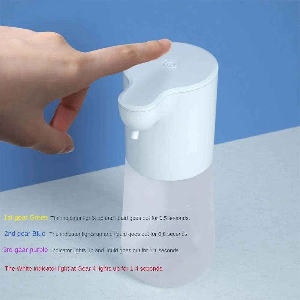 Automatic Foaming Soap Dispenser,4-Level Adjustable Foam ,650ML/22oz Touchless Hand & Dish Soap Dispenser for Office,Hotel, Home