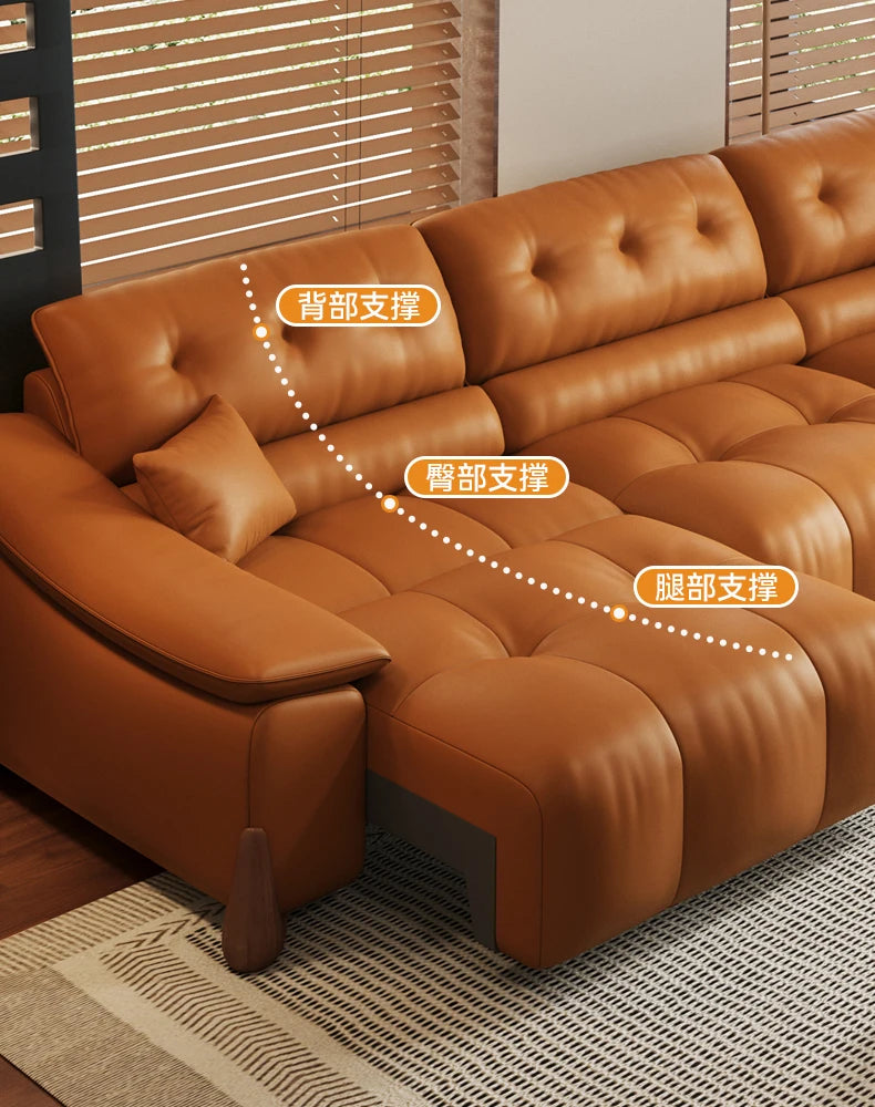 Classic Orange Living Room Sofas Puff Minimalist Nordic Bubble Living Room Sofas Memory Foam Fauteuils De Salon Furniture Home