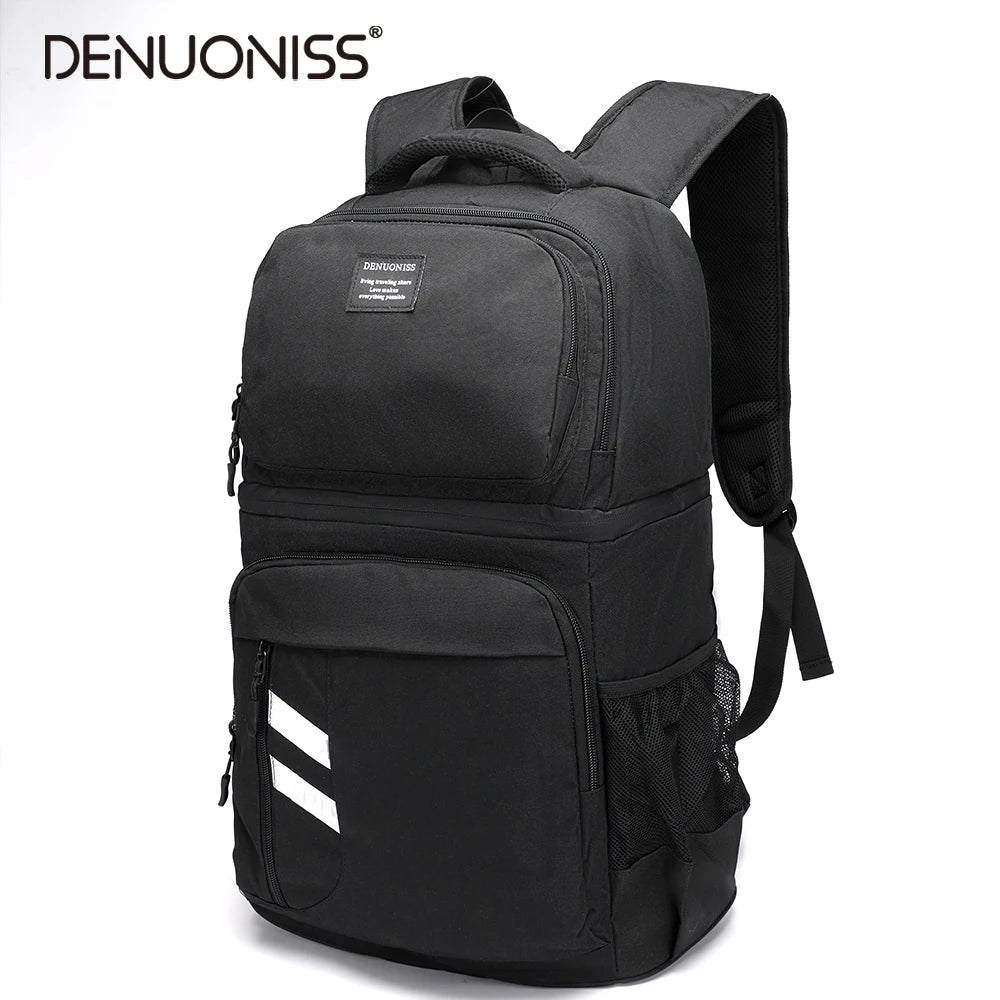 DENUONISS 2-in-1 Thermal Cooler Backpack Insulated Cooler Bag Picnic Beer Cooler Bags Refrigerator Bag For Outdoor Hiking