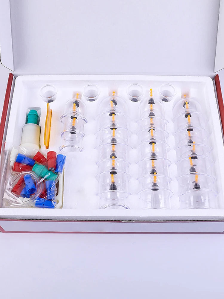 32 Can Household Thickened Vacuum Cupping Machine Non Glass Cupping Machine Health Cupping Machine Massage Tool