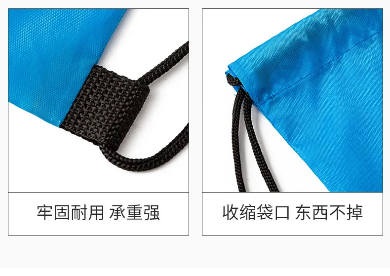 Tralalero Tralala Drawstring Backpack Tungtung Sahur Brainrot Kids Cartoon Travel Shoulders Bag New Outdoor Sport Rucksack Gift