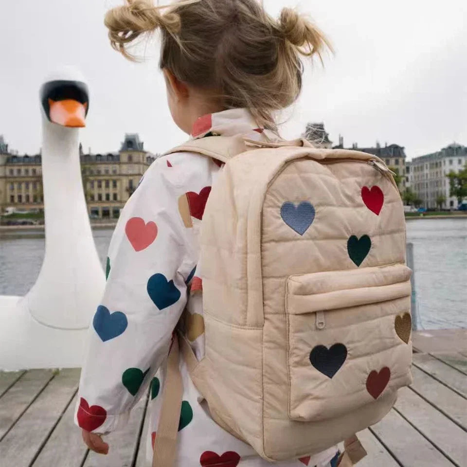 KS Brand Mommy Bag Travel Children Kid Cherry Backpack Primary Schoolbag Baby Waterproof Print Kindergarten Bags Boys Girls Gift