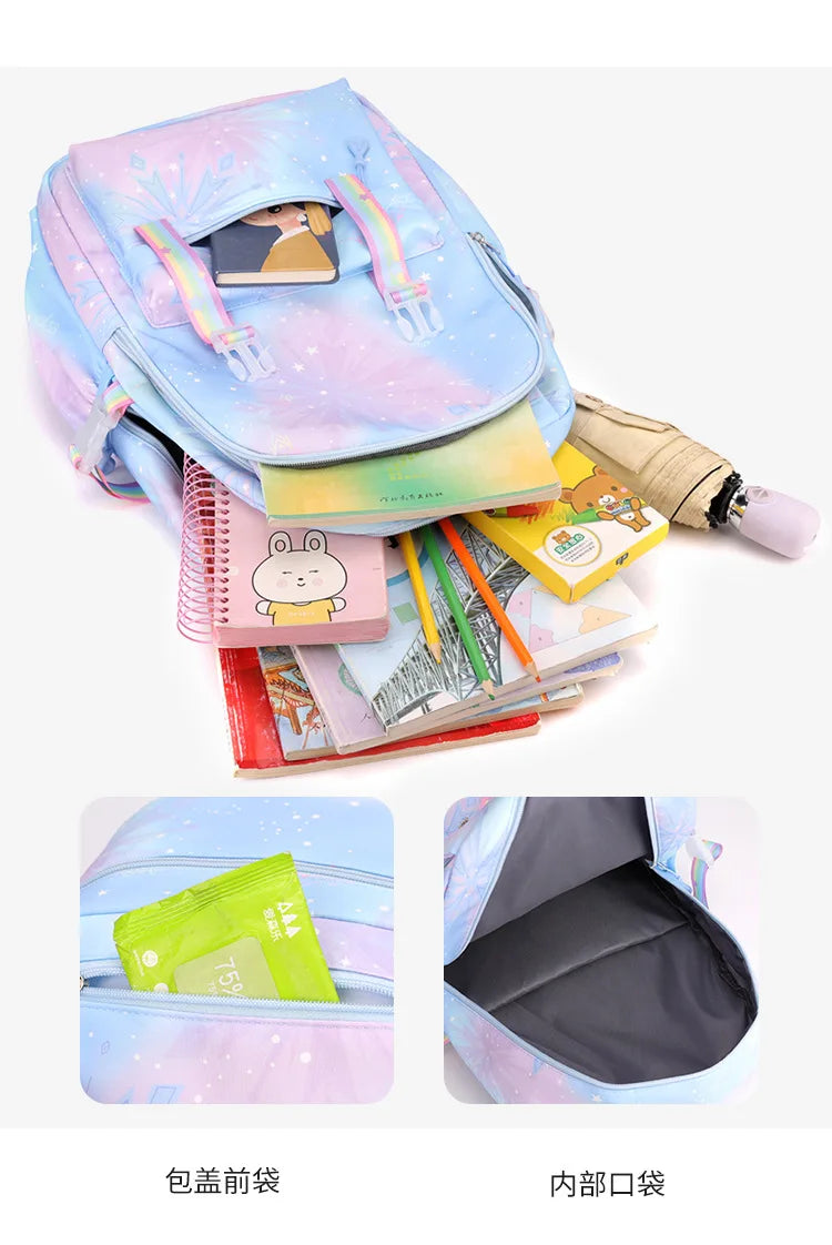 KPop Demon Hunters Backpack High-capacity Kids Knapsacks Movie Music Girl School Schoolbags Cartoon Anime Student Rucksack