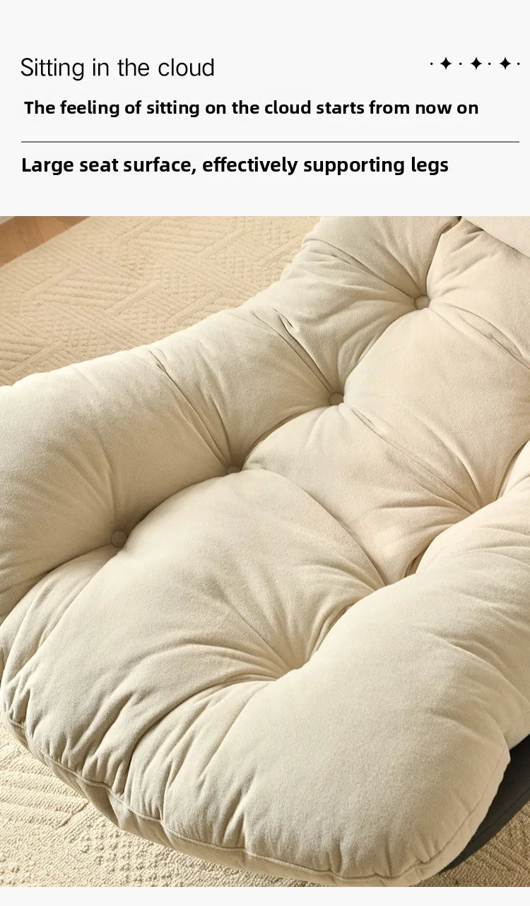 Minimalist Luxury Sofa Lounge Chair Italian Living Room Balcony Single Seat Leisure Study Reading Chair Swivel Chair Lazy Sofa
