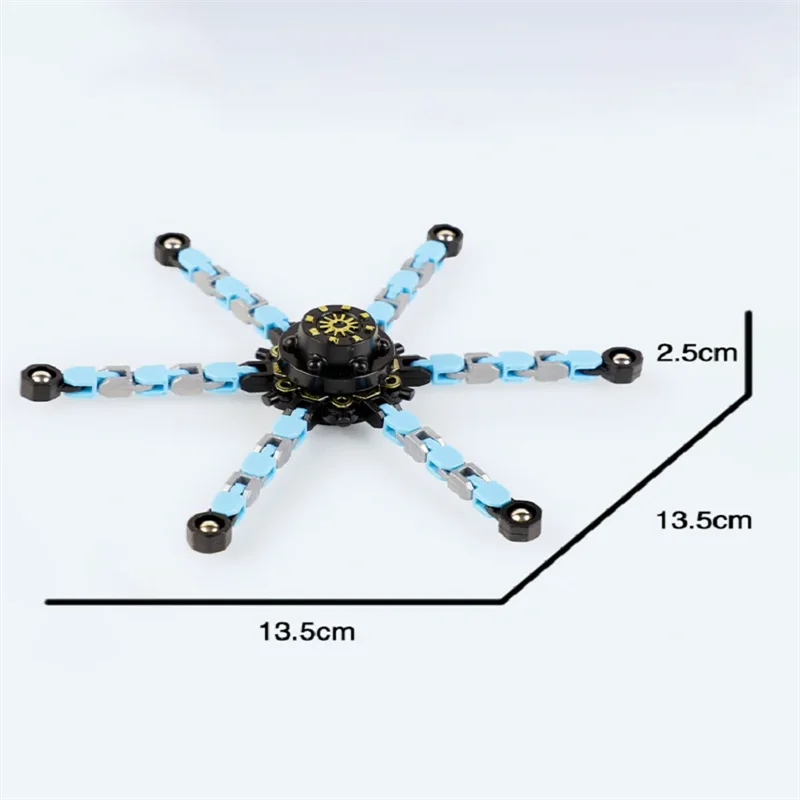 Deformed Fidget Spinner Chain Toys For Children Antistress Hand Spinner Vent Toys Adult Stress Relief Fidget Sensory Gyro Gift