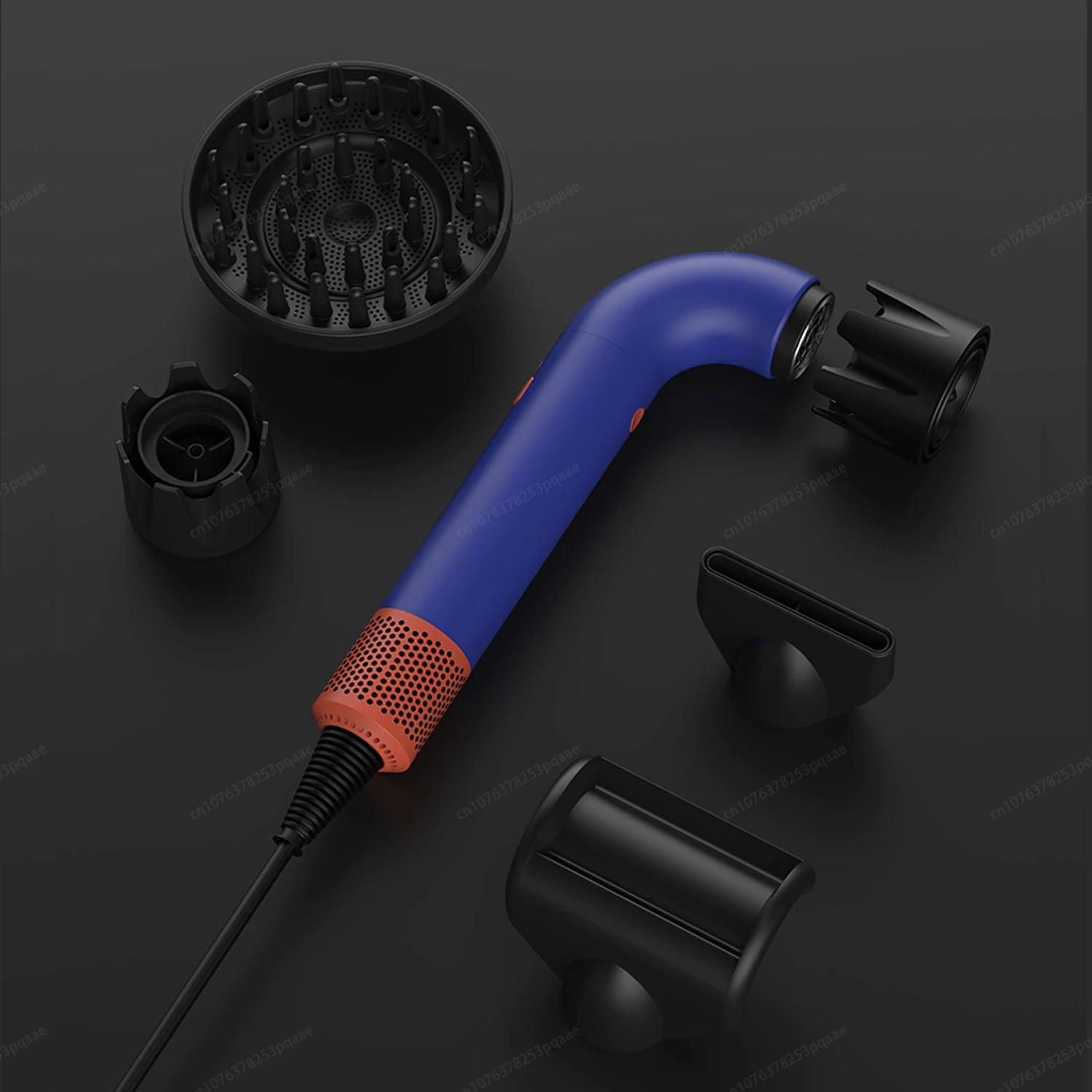 1400 Watt High Speed Hair Dryer 2.7 Meters Long Cord Hair Blower Quick Drying Ion Secadora Para Cabello With Styling Diffuser