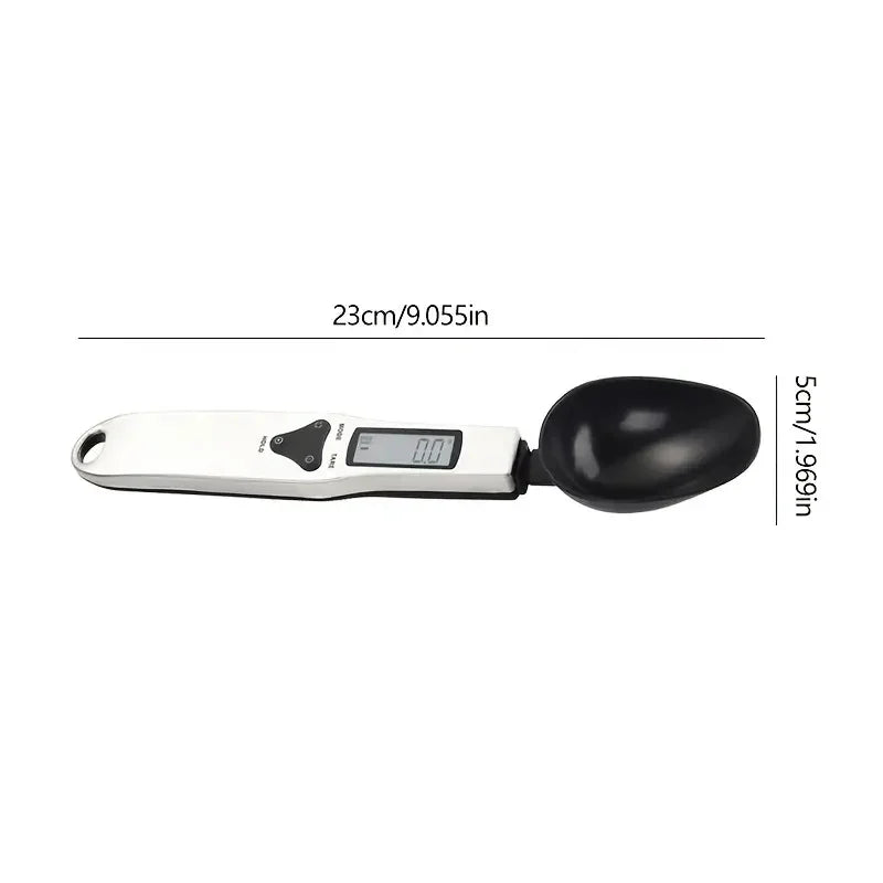 500/0.1 Digital Spoon Scale High-precision Switchable Stainless Steel Measuring Spoon Baking Food Electronic Kitchen Scale