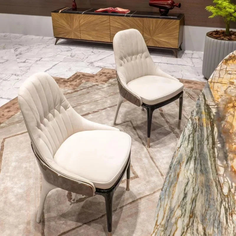 mid-century Marble office desk high-end luxury fashion design Computer desk Elegant comfortable mesa para escritório furniture