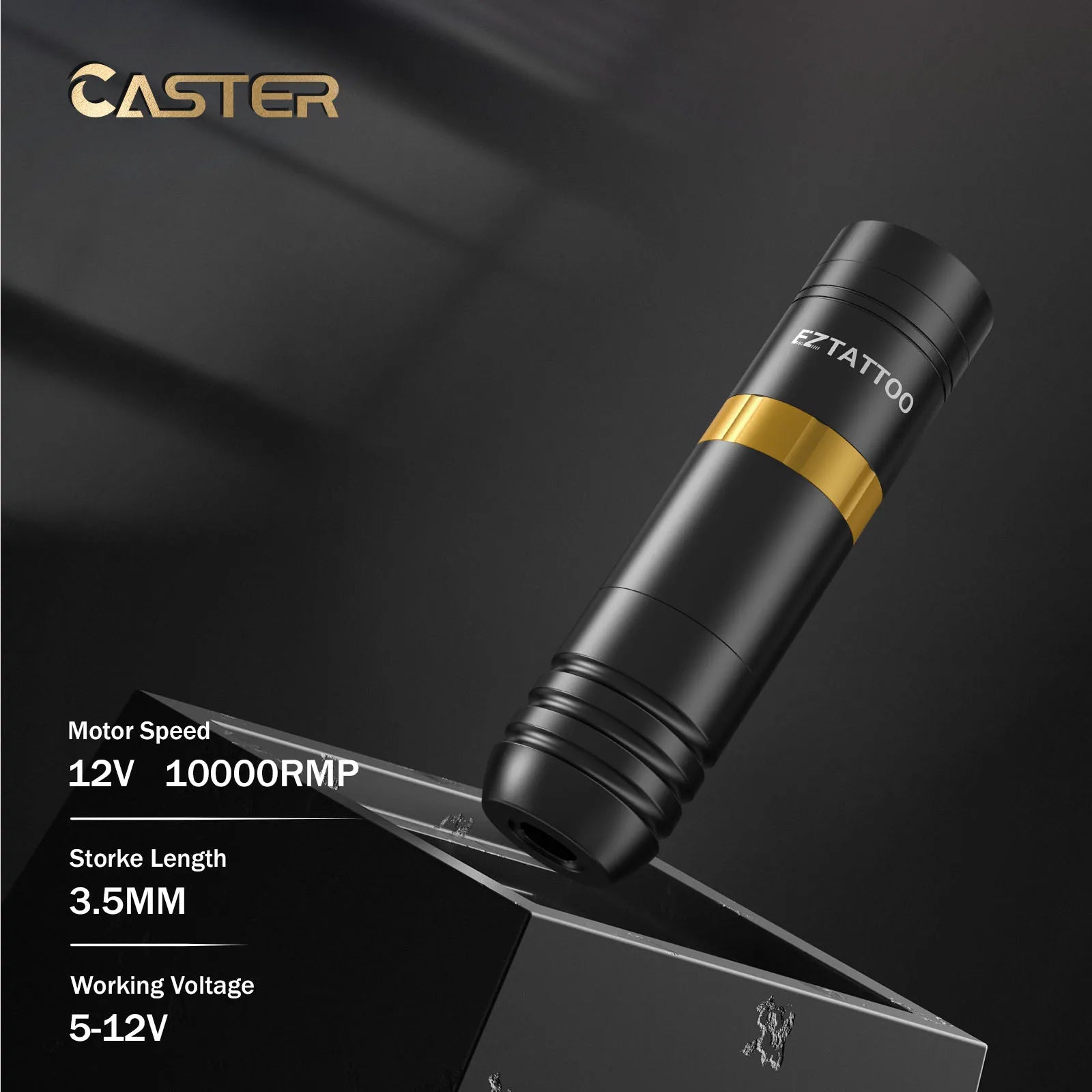 EZ Wireless Cartridge Tattoo Machine Pen  Rotary Wireless Battery Pen Portable Power Pack 1500mAh LED Digital Display Tattoo Gun