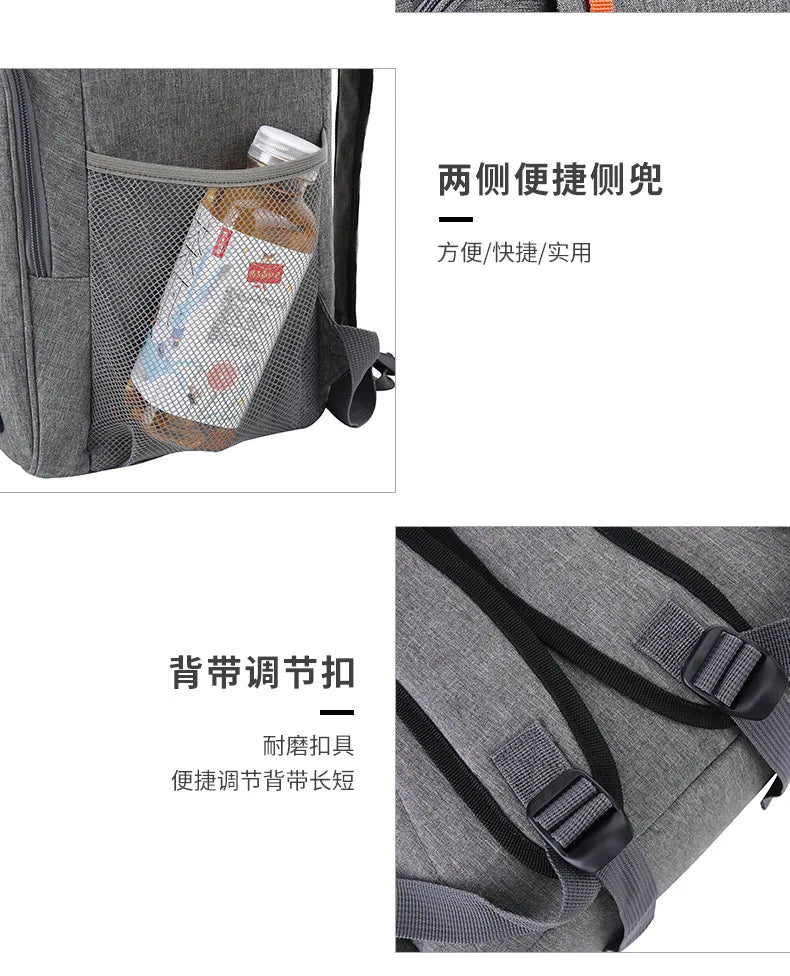 20L Outdoor Thermal Cooler Backpack Bags Insulated Leakproof Lunch Bag Camping Drink Refrigerator Picnic Food Fresh Keeping Bag