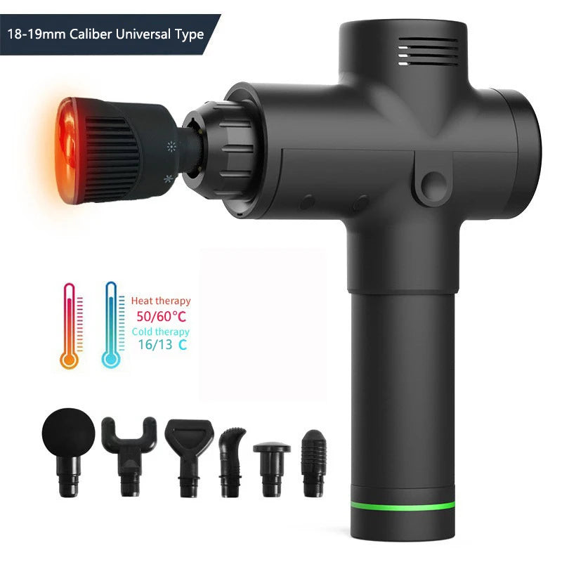 New Heat-Cold Fascia Gun Massage Head 19mm Caliber Universal Type