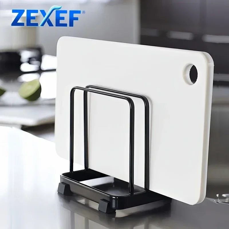 Home  Vertical Drawer Plate Clearance Rack Kitchen Storage Cabinets Organizer Furniture Cutting Board Stainless Steel Adjustable