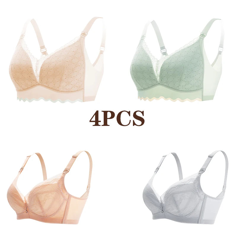 Breastfeeding Bra Summer Breastfeeding Thin Pregnant Women's Underwear Pregnancy Bra Ultra Thin Wrapped Anti Sagging Promotion