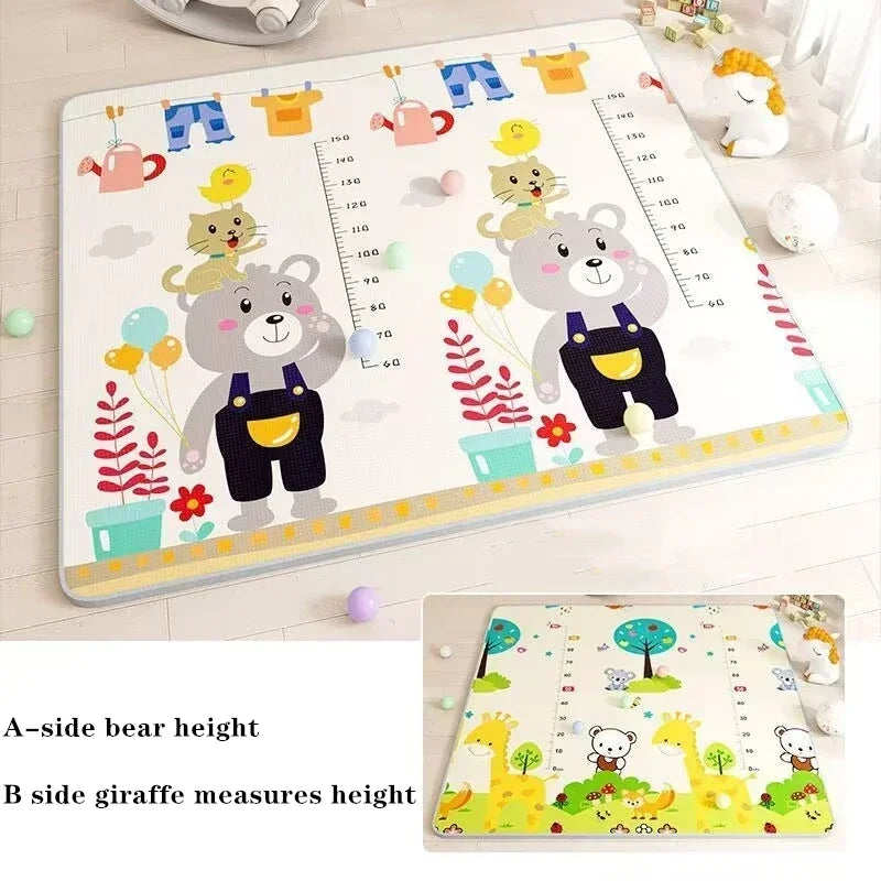 New Thick Playmat EPE Foam Crawling Carpet Baby Play Mat Blanket Children Rug for Kids Educational Toys Soft Activity Game Floor