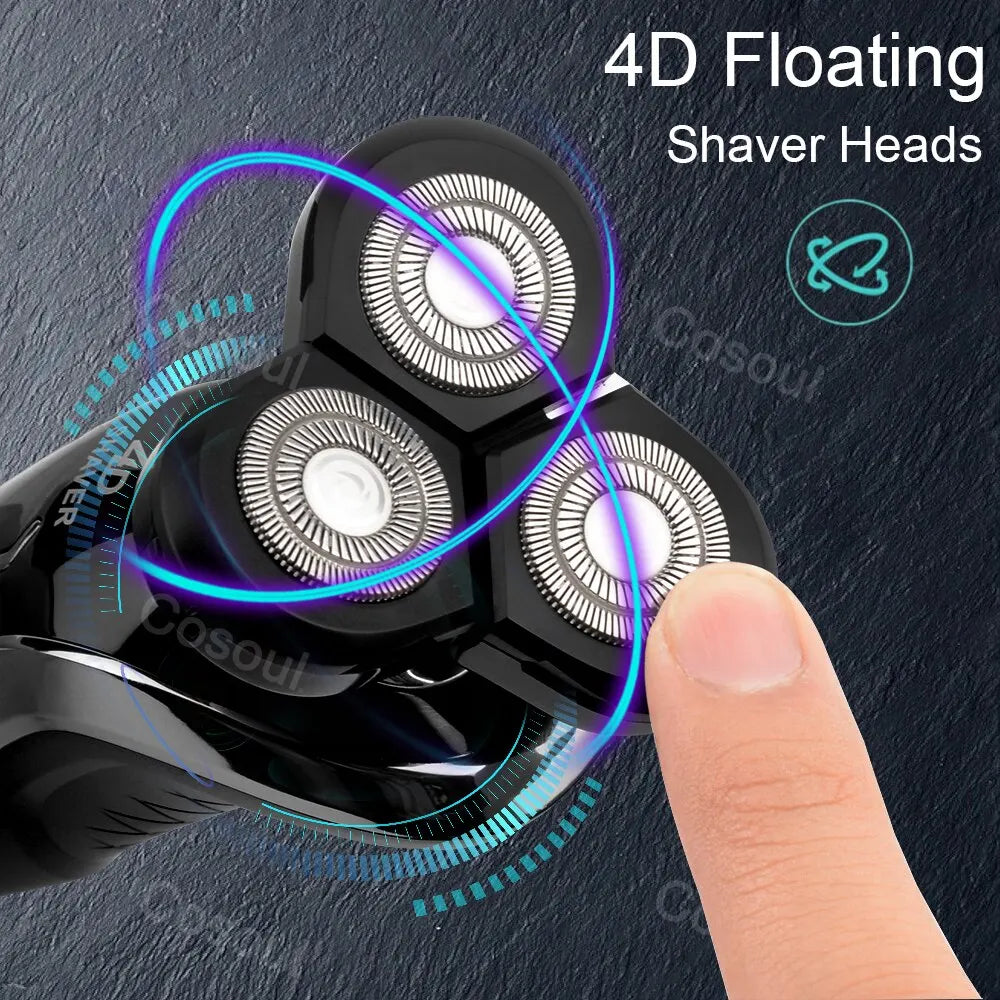 Shaver for Men Electric Shaver Powerful Beard Shaving Machine Electric Razor Rechargeable Waterproof