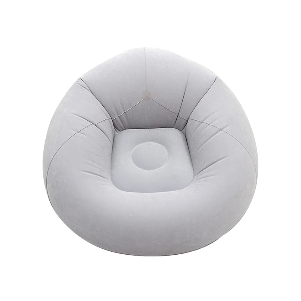 Inflatable Lazy Sofa Folding Portable Pvc Inflatable Air Chair for Living Room Outdoor Camping Convenient Beach Lounge Chair