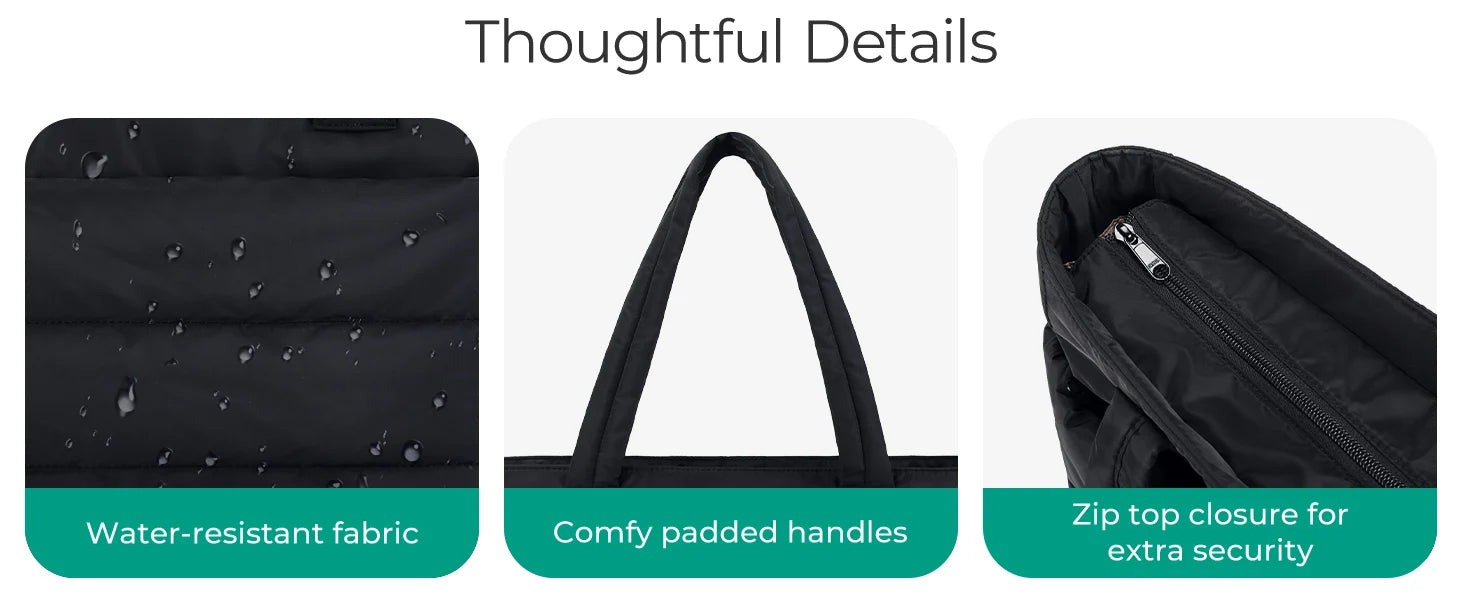 BAGSMART Women's Bag Large Capacity Solid Color Tote Bag Versatile Handbag for Commuter Work Student Class Shopping bag