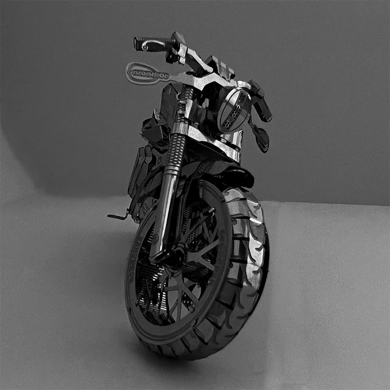 motorbike 3D Metal Puzzle DIY Model Making Kit Adult Toy Birthday Gift