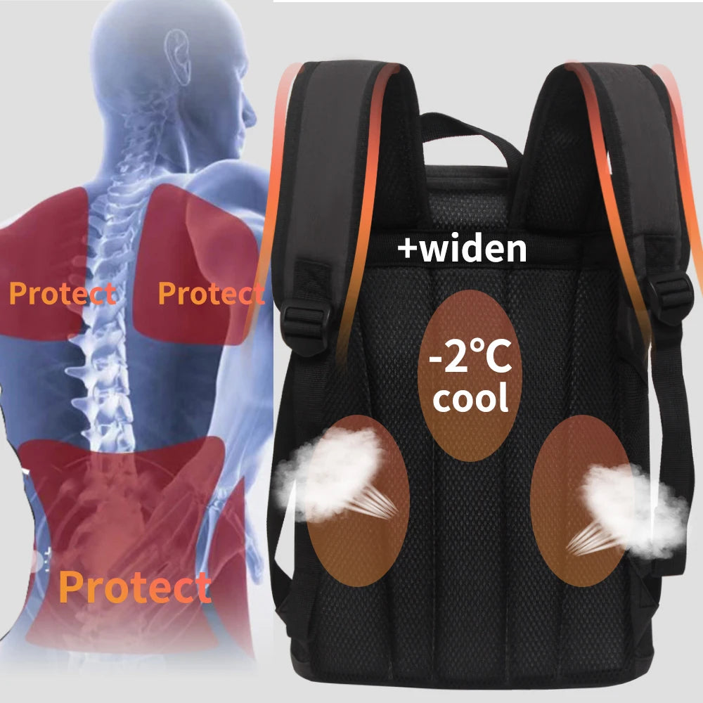 DENUONISS 20L Thermal Cooler Backpack Multi layered Insulated Backpack Waterproof Leak proof Bag Picnic Outdoor &Bottle Opener