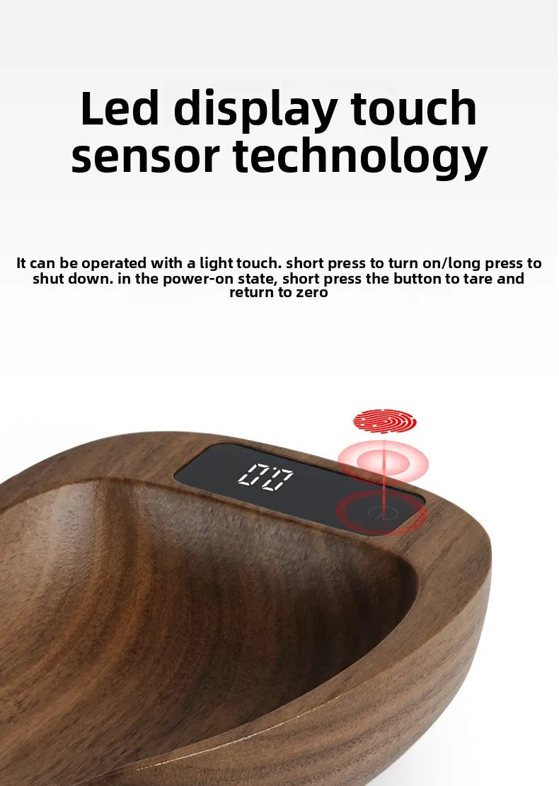 MHW-3BOMBER MVE Coffee Electronic Scale Weighing Bean Display Plate Hand Brewed Bean Dish Spray Bottle Set