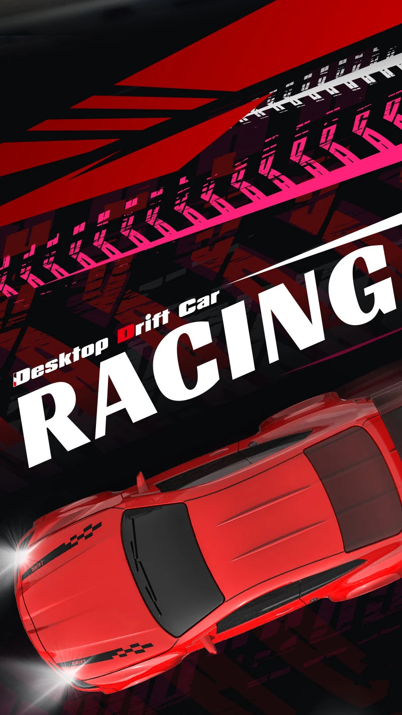 Kf20 1/43 Mini Rc Drift Car Full Scale 4wd Desktop Rc Vehicle Simulation Of Remote Control Models Toys For Kids Christmas Gifts