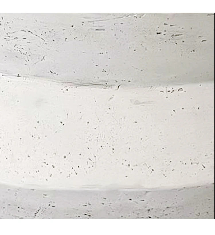 modern design round cement  glass top minimalist combination coffee table set living room furniture